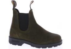 Blundstone Original 1615 Waxed Suede Dark Olive