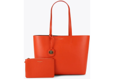 Kurt Geiger Chelsea Shopper Bag Orange Leather