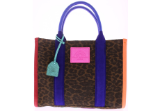 Kurt Geiger Southbank Tote -dk Brn Com-suede leather 5033535219