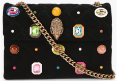 Kurt Geiger Medium Kensington Gems Black Comb