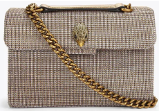 Kurt Geiger Fabric Kensington Bag Beige